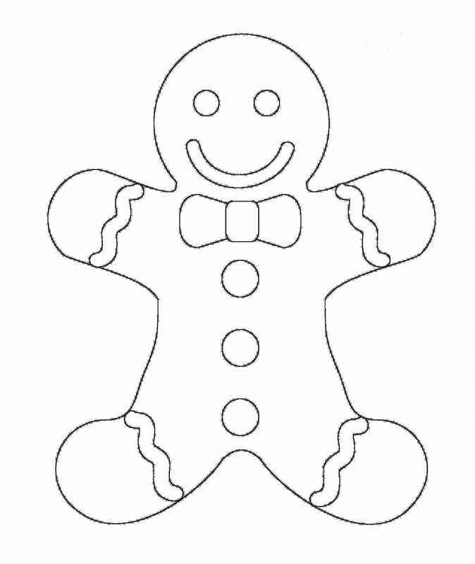 Gingerbread Man Drawing At GetDrawings Free Download