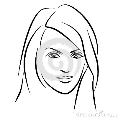 Girl Faces Drawing At Getdrawings 