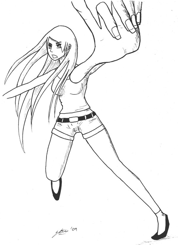 3d Haruhi Anime Girl Pose 3 Cgtrader