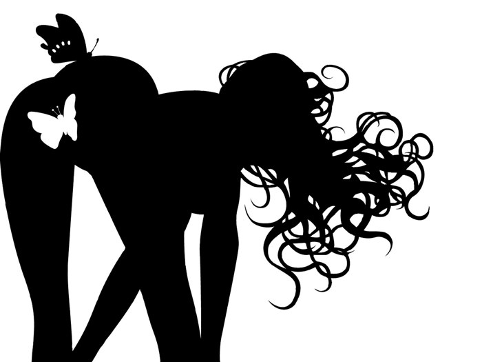 Girl Silhouette At Getdrawings Free Download