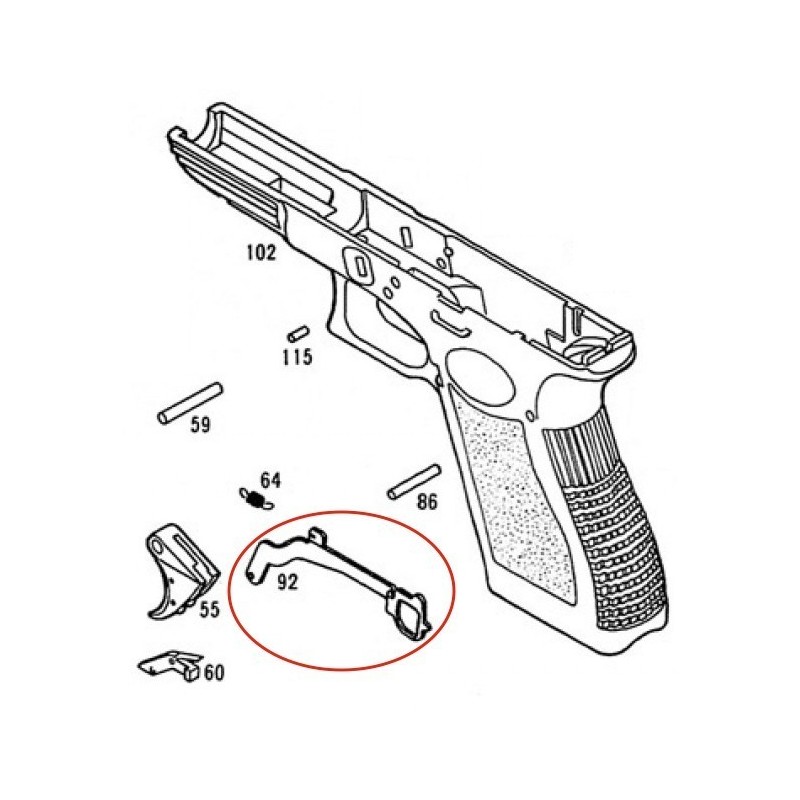 The best free Glock drawing images. Download from 51 free drawings of