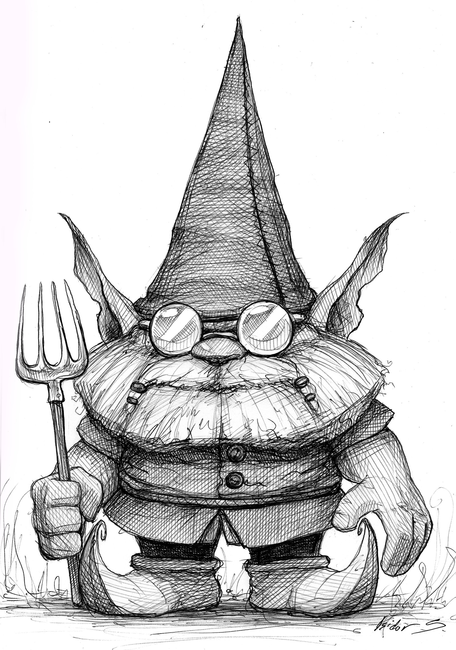 Gnome Drawing at GetDrawings Free download