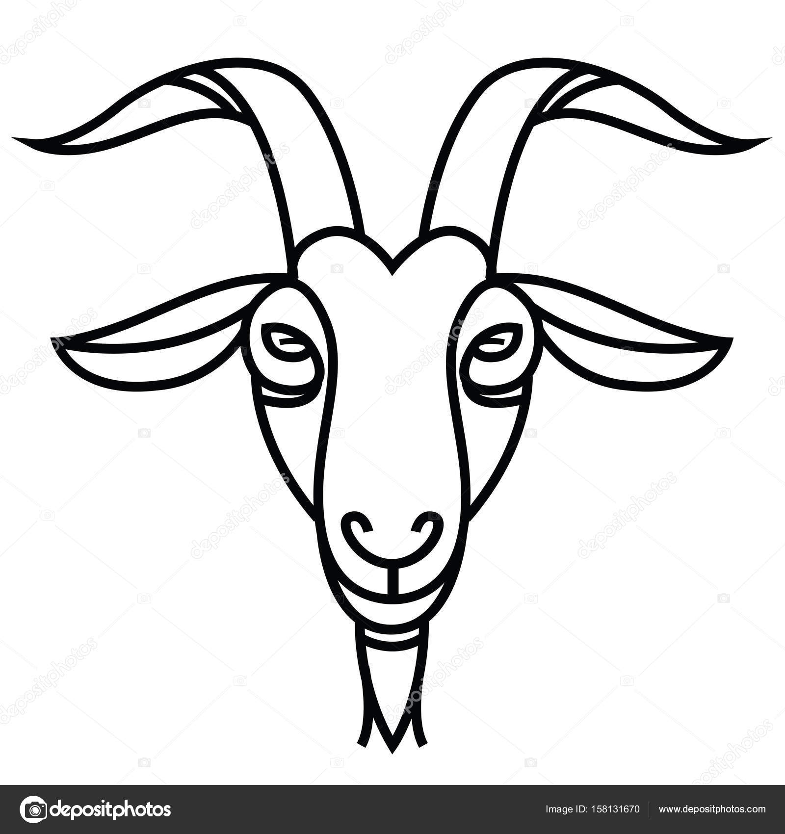 Goat Drawing at GetDrawings | Free download