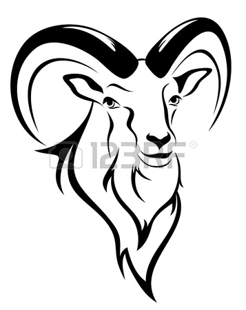 Goat Face Drawing at GetDrawings | Free download