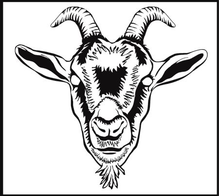 Goat Head Drawing at GetDrawings | Free download