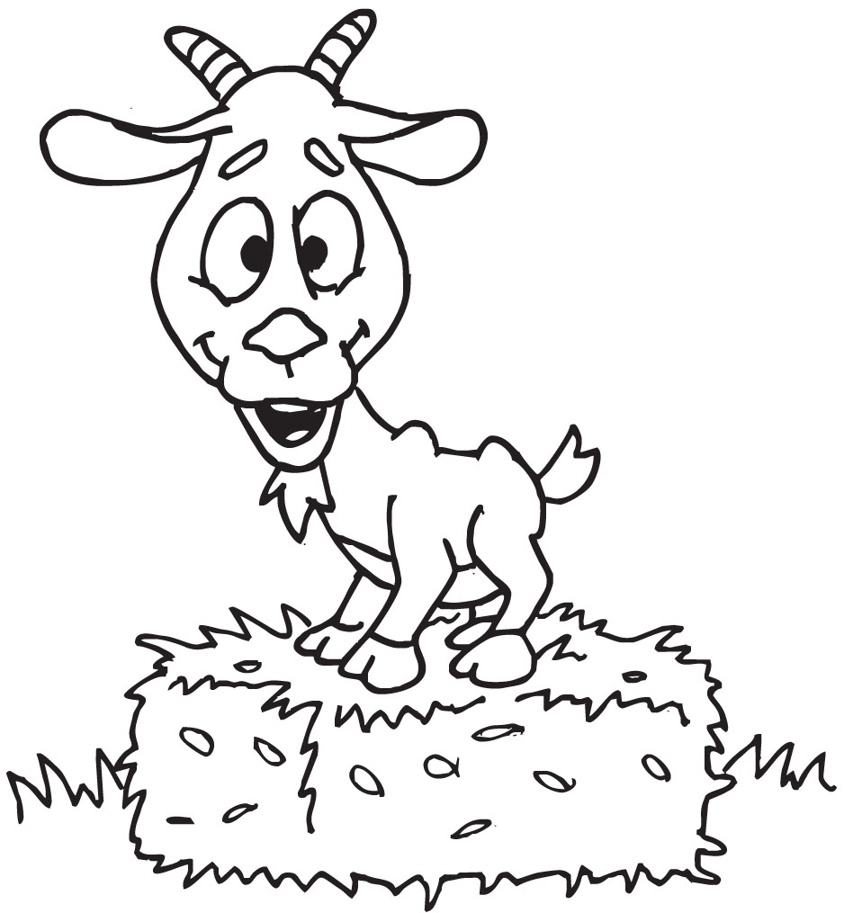 Goat Line Drawing at GetDrawings | Free download