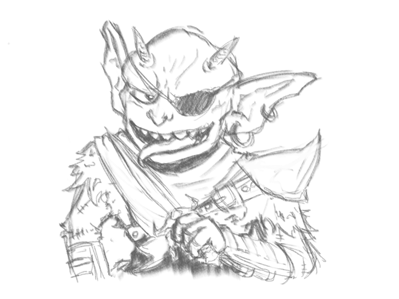 Goblin Drawing at GetDrawings | Free download