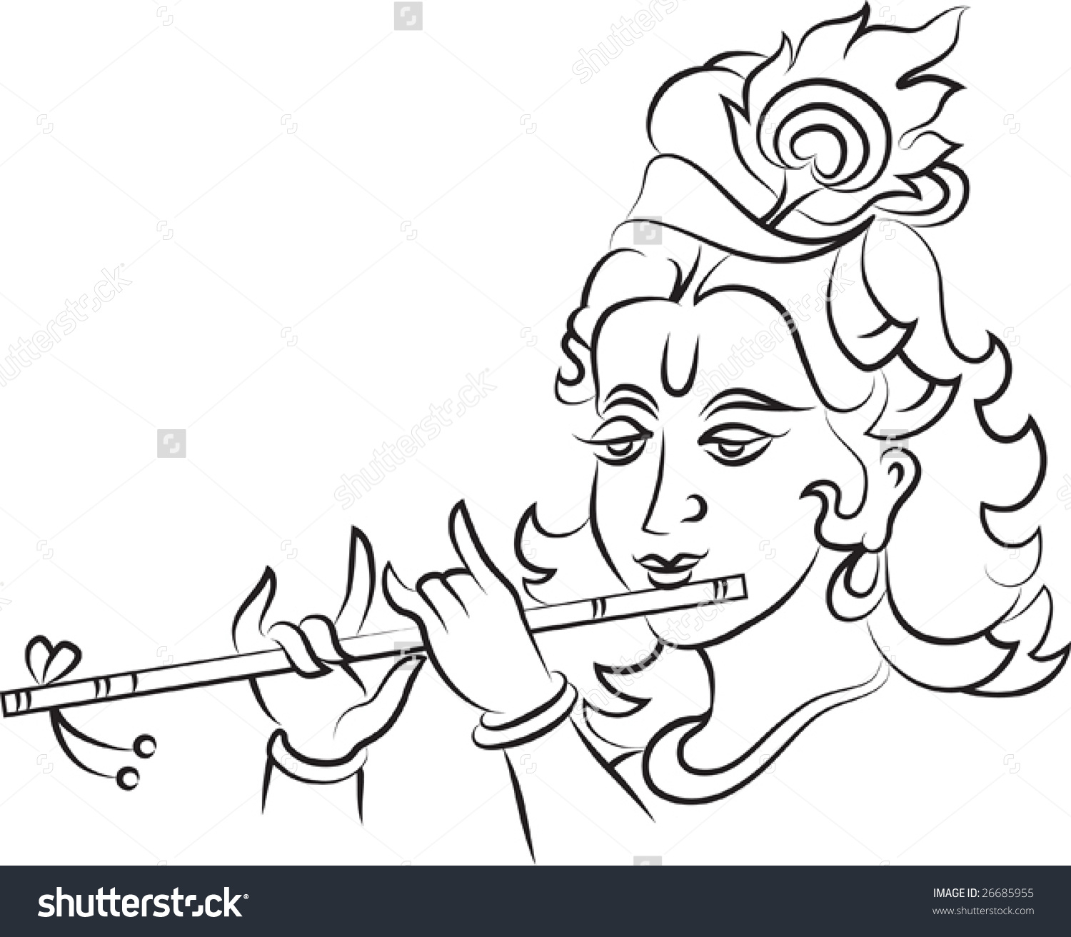 God Pictures Drawing Easy Durga Kali Ganesha Godin Maa Devi