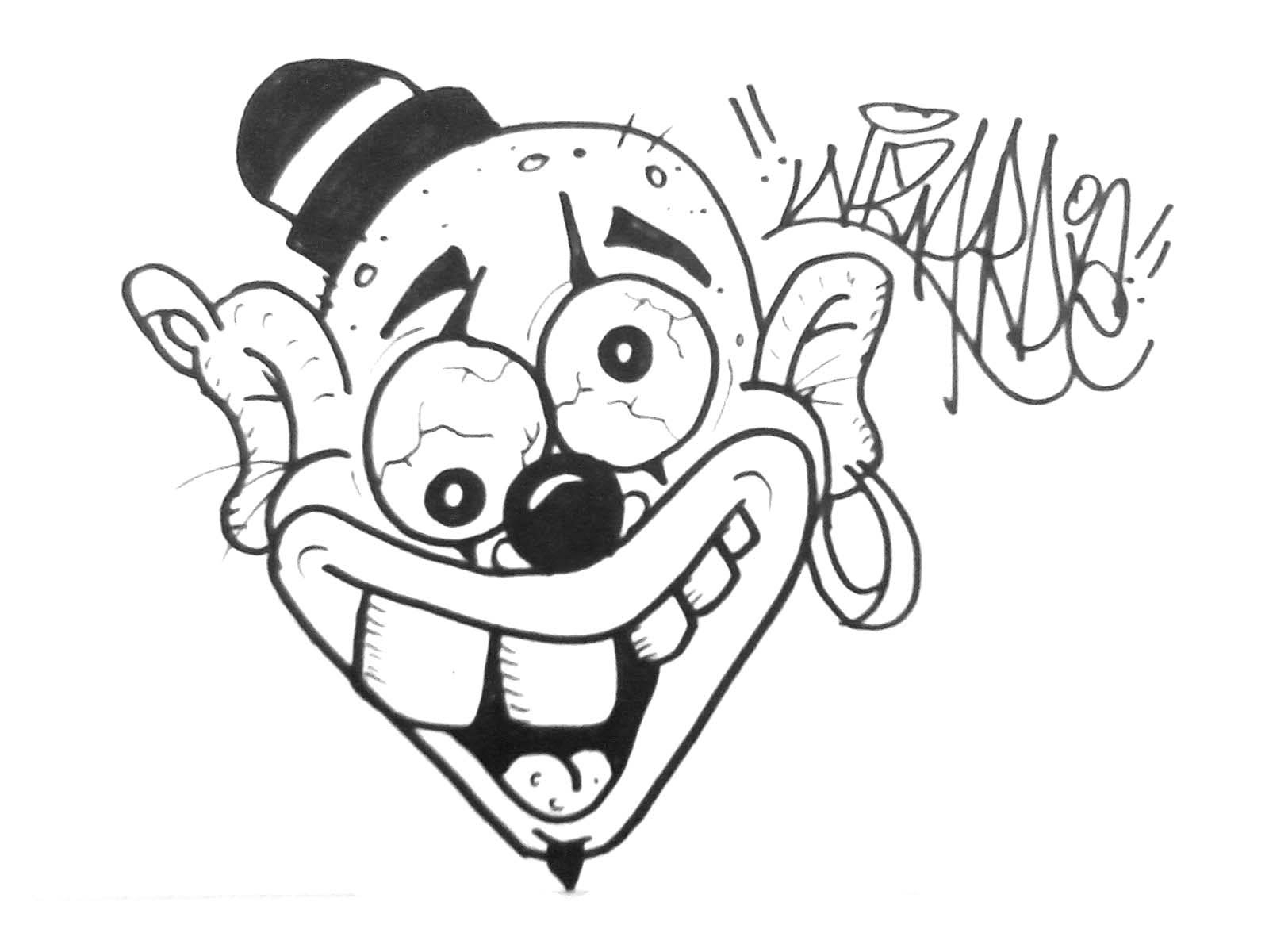 Graffiti Characters Drawing at GetDrawings Free download