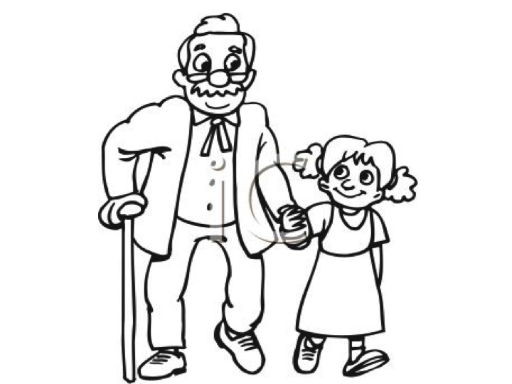 How To Draw A Grandpa For Kids - Kranjang Amoh