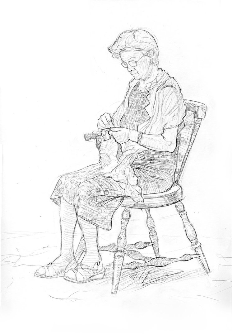 Granny Drawing At Getdrawings Free Download