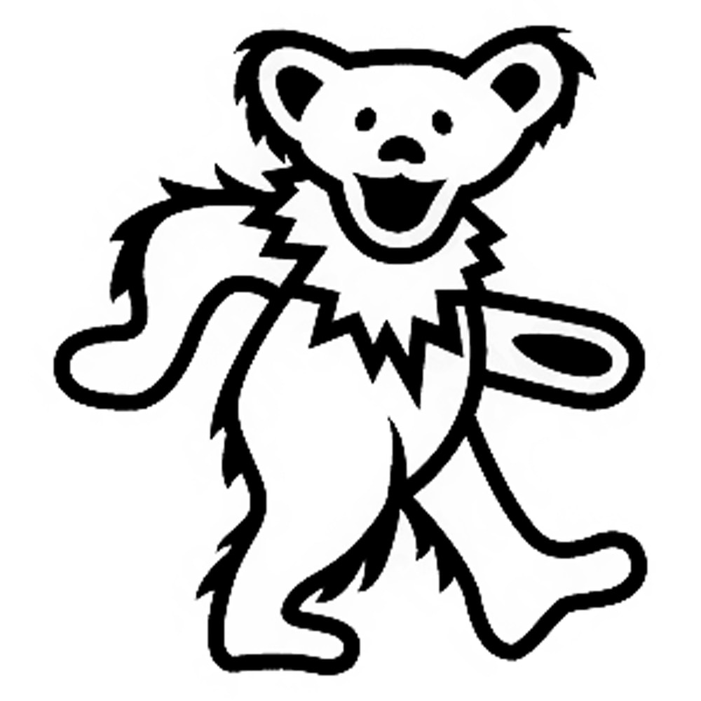 Grateful Dead Bear Drawing at GetDrawings Free download