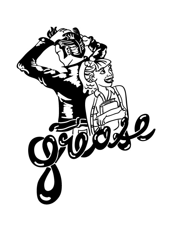 Grease Drawing at GetDrawings | Free download