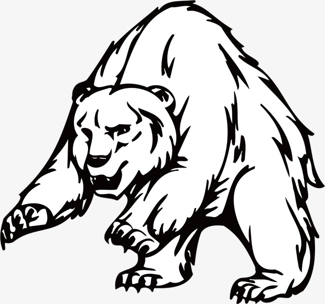 Grizzly Bear Line Drawing at GetDrawings | Free download