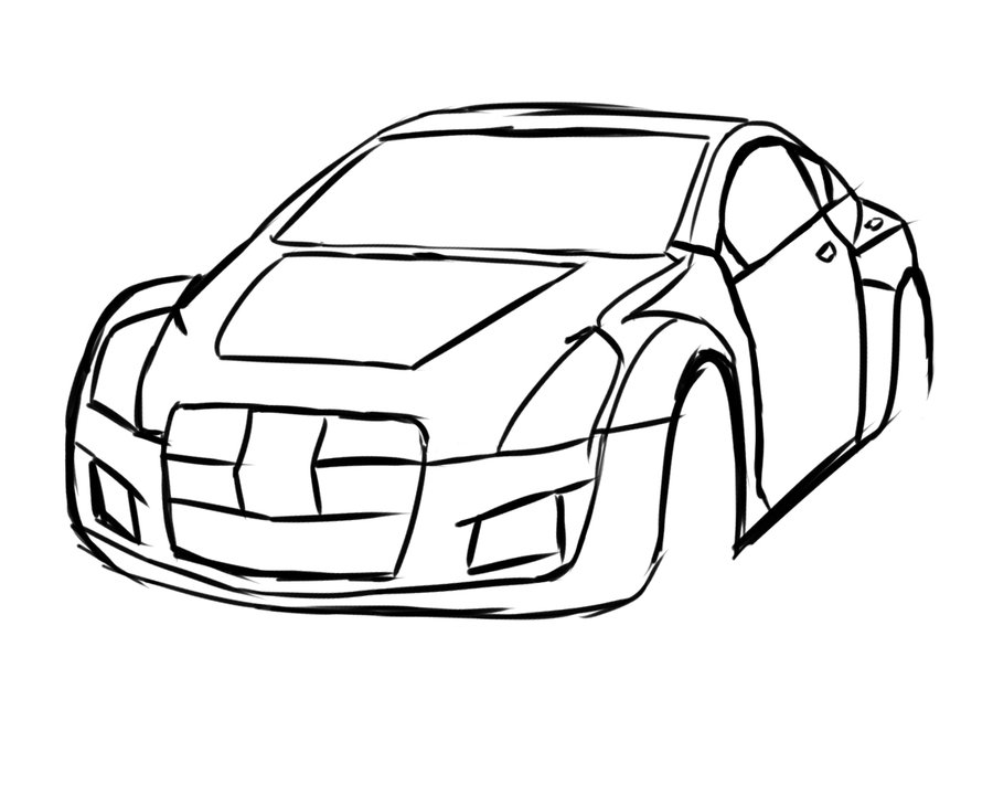 The best free Audi drawing images. Download from 135 free drawings of