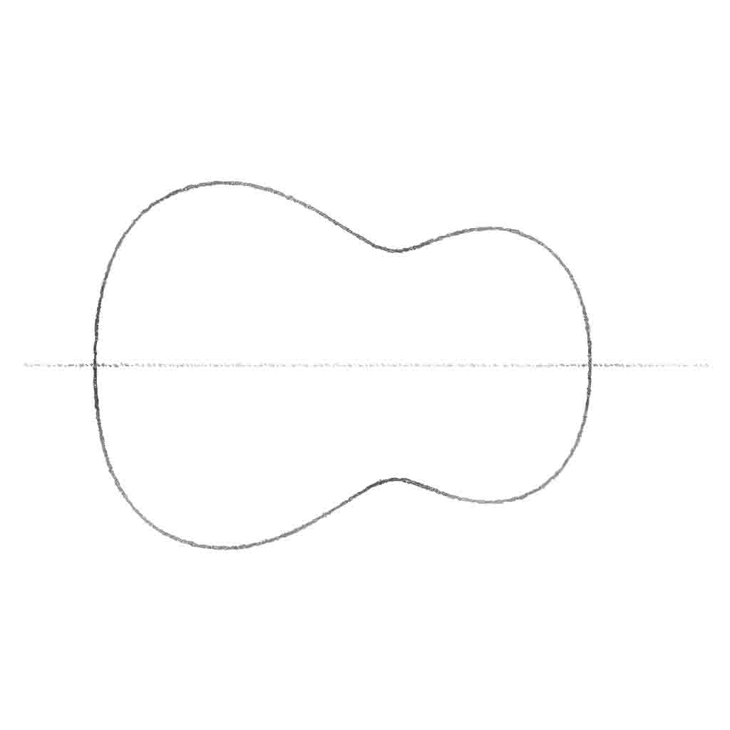 Guitar Drawing Outline at GetDrawings Free download