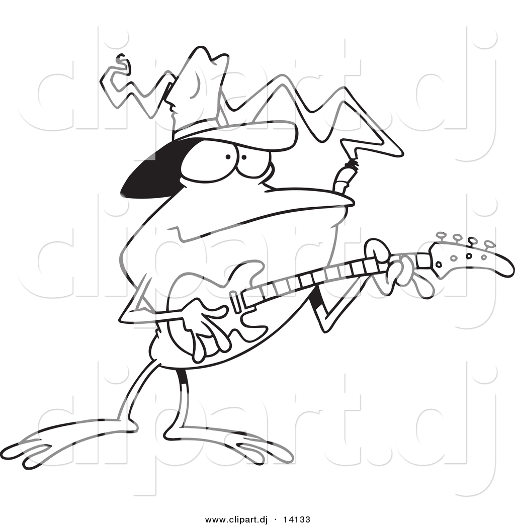 Guitar Outline Drawing at GetDrawings | Free download