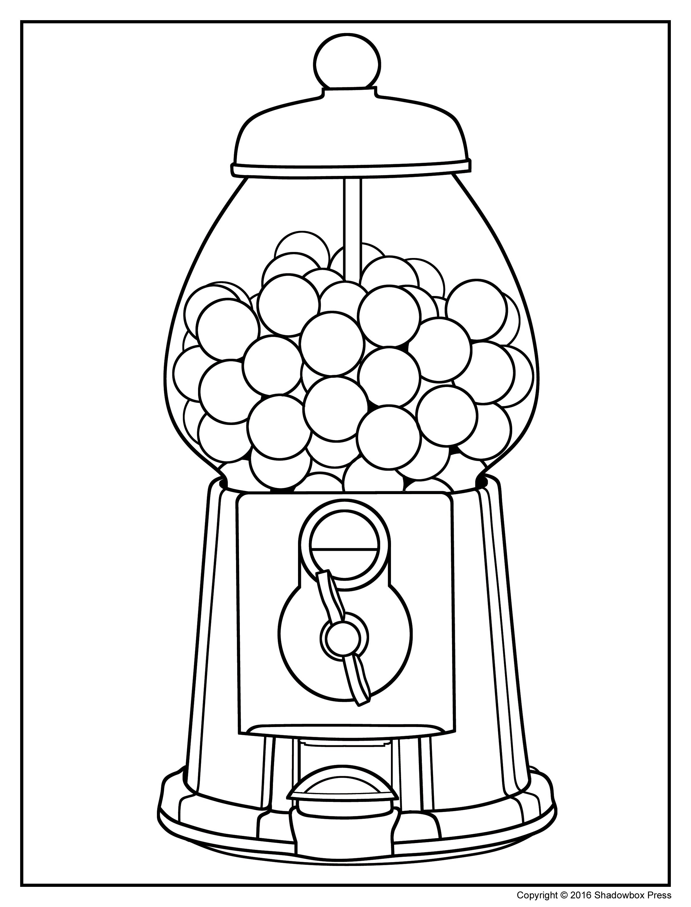 Gumball Machine Drawing at GetDrawings Free download