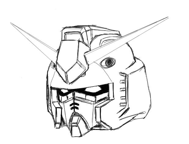 Gundam Drawing at GetDrawings | Free download