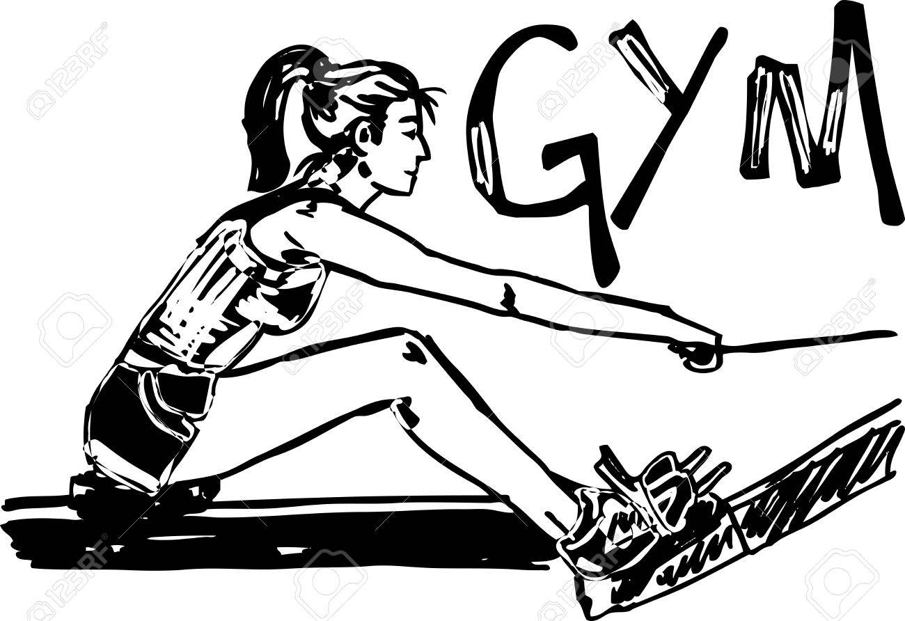 Gym Drawing at GetDrawings | Free download