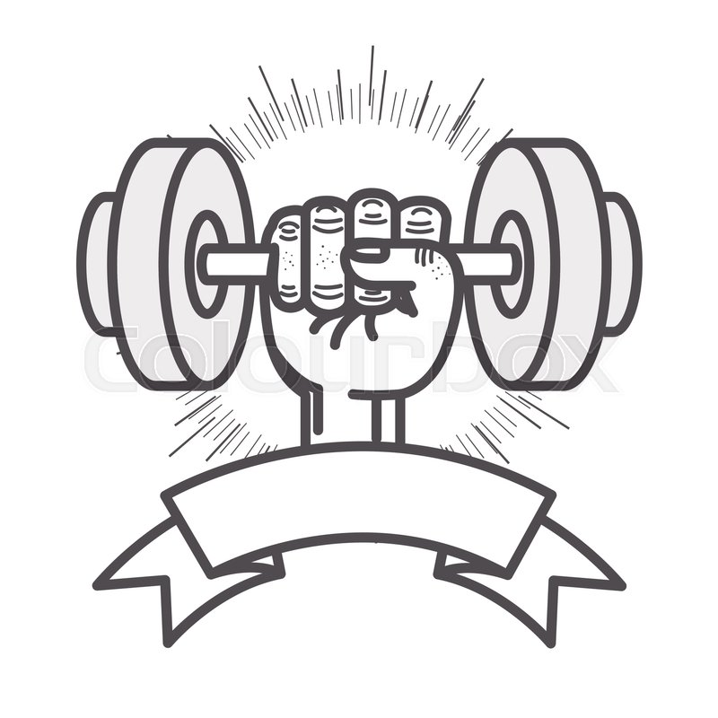Gym Equipment Drawing at GetDrawings | Free download
