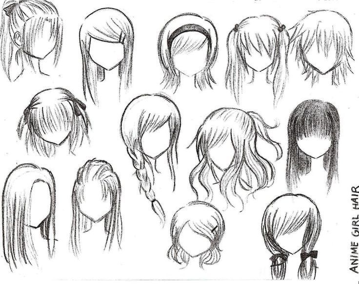 Anime Hairstyles Tumblr