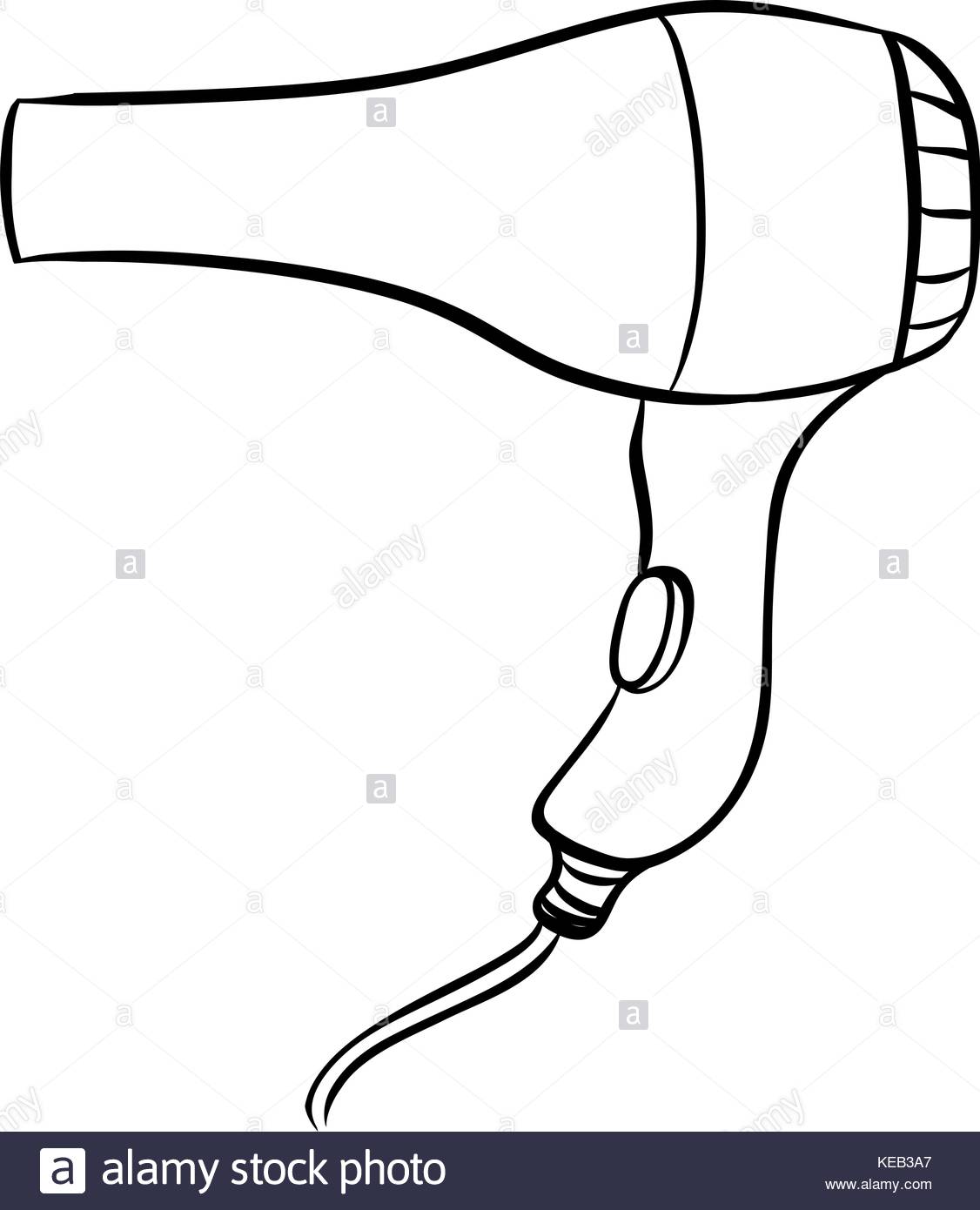 Hair Dryer Drawing at GetDrawings Free download