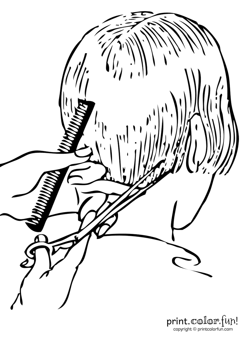 The best free Haircut drawing images. Download from 119 free drawings