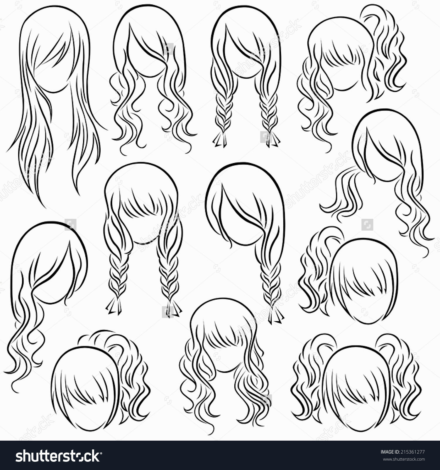 Hairstyle Drawing at GetDrawings Free download