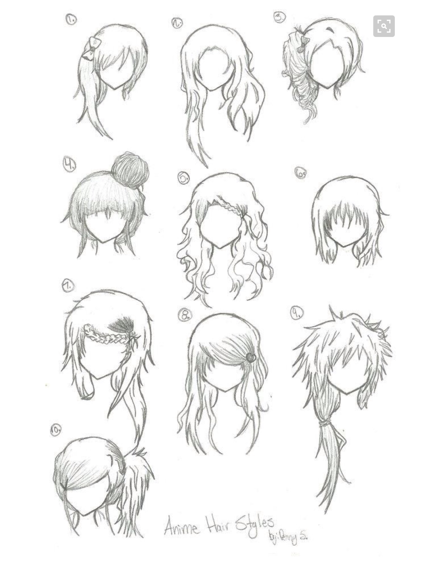 Hairstyles Drawing at GetDrawings Free download