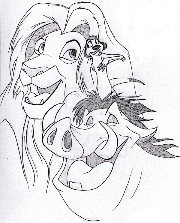 Hakuna Matata Bilder:  A Fun Way to Learn Drawing and Relax!