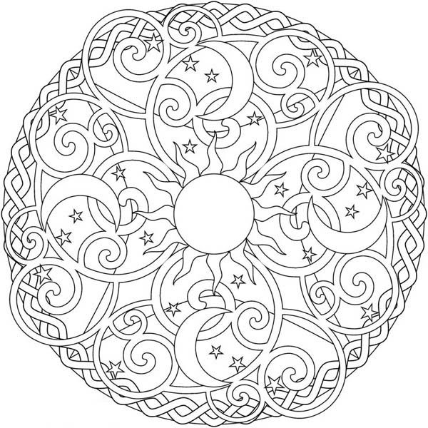 Half Sun Half Moon Drawing At GetDrawings Free Download