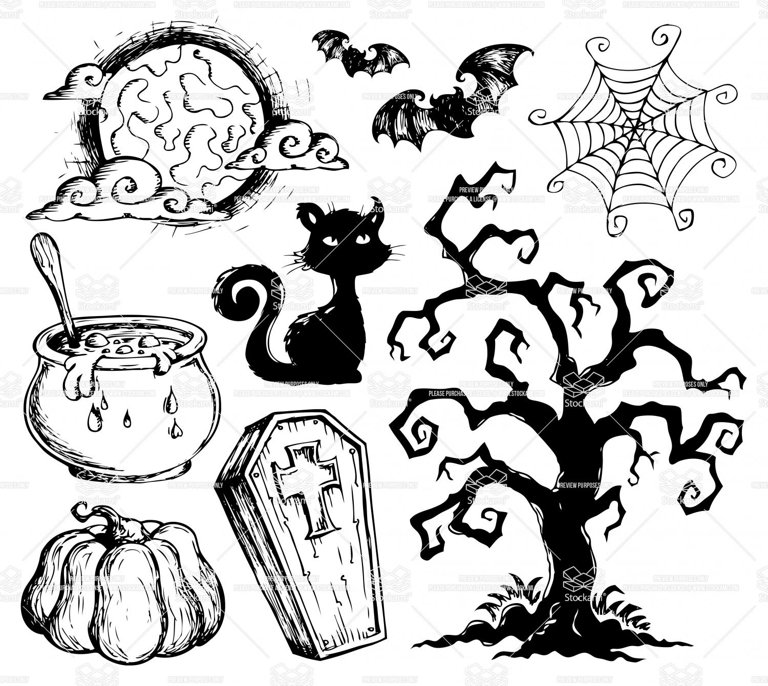 Halloween Drawing Ideas For Kids at GetDrawings | Free download