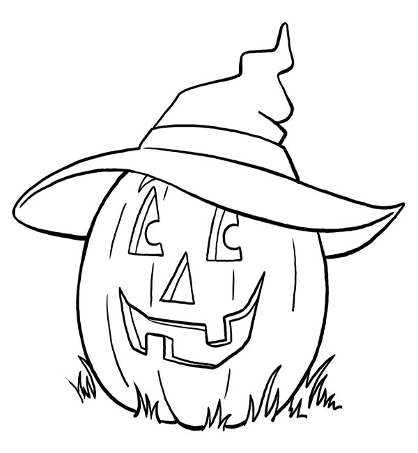 Halloween Witch Drawing at GetDrawings | Free download