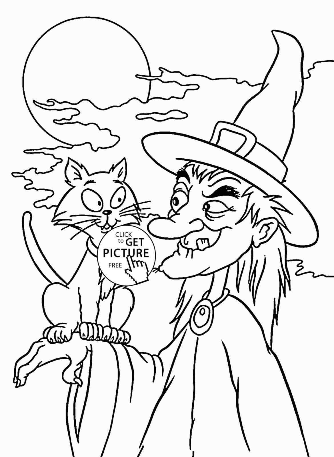 Halloween Witch Drawing at GetDrawings Free download
