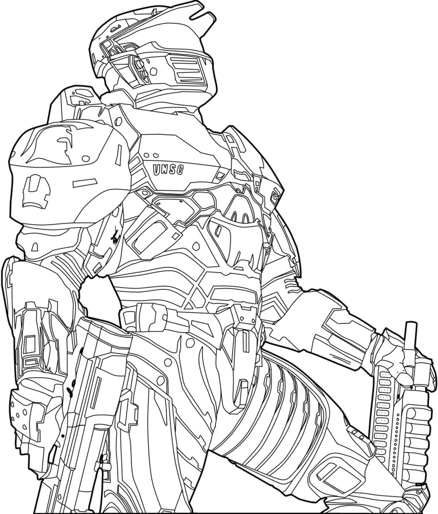 23+ Coloring Pictures Of Halo Reach Pics