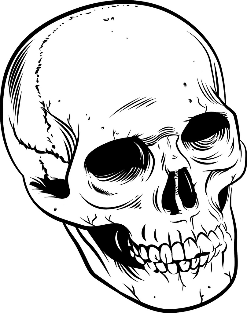 Hamlet Skull Drawing at GetDrawings | Free download