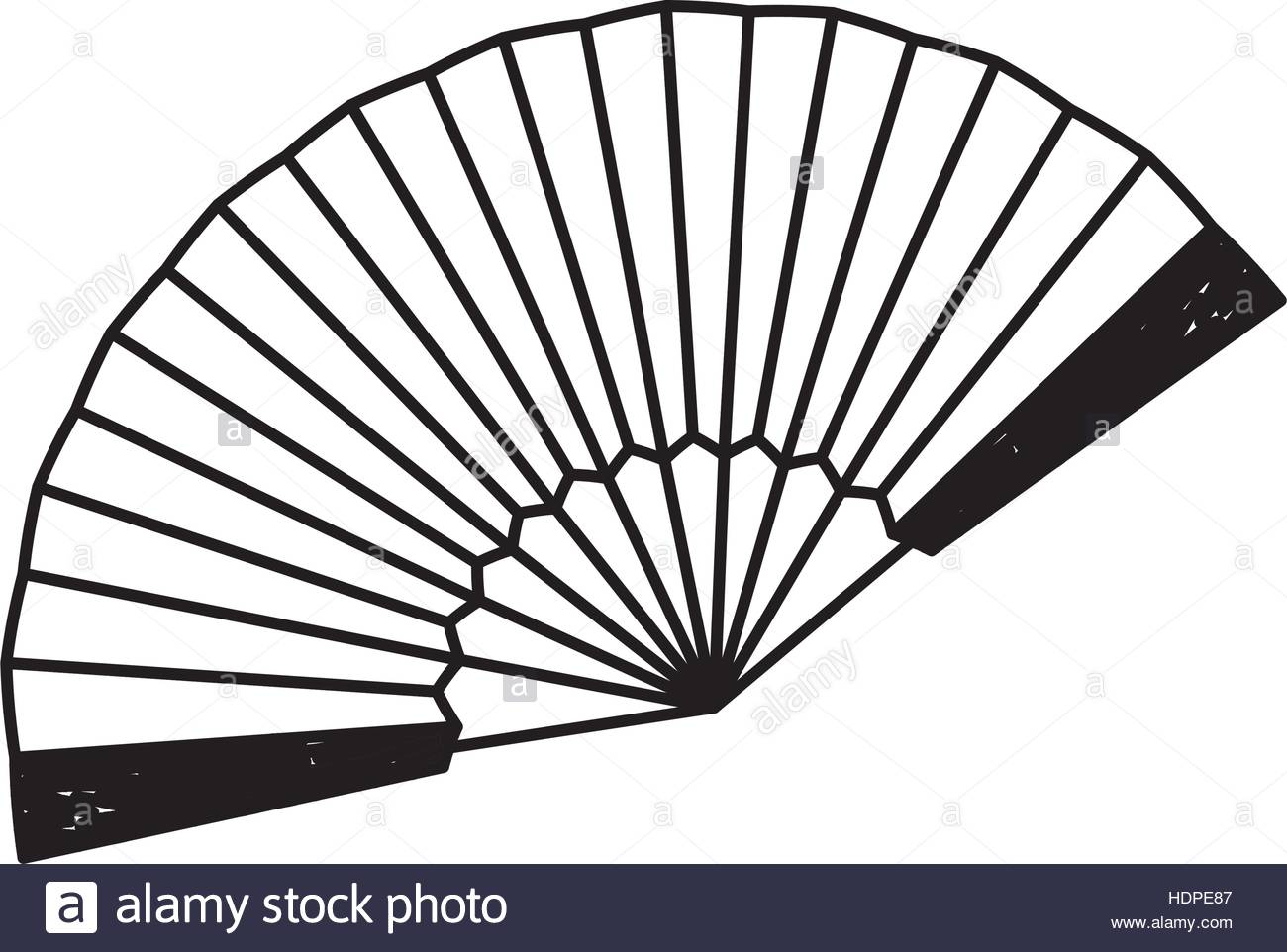 Hand Fan Drawing at GetDrawings | Free download