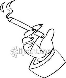 Hand Holding Cigarette Drawing At GetDrawings | Free Download