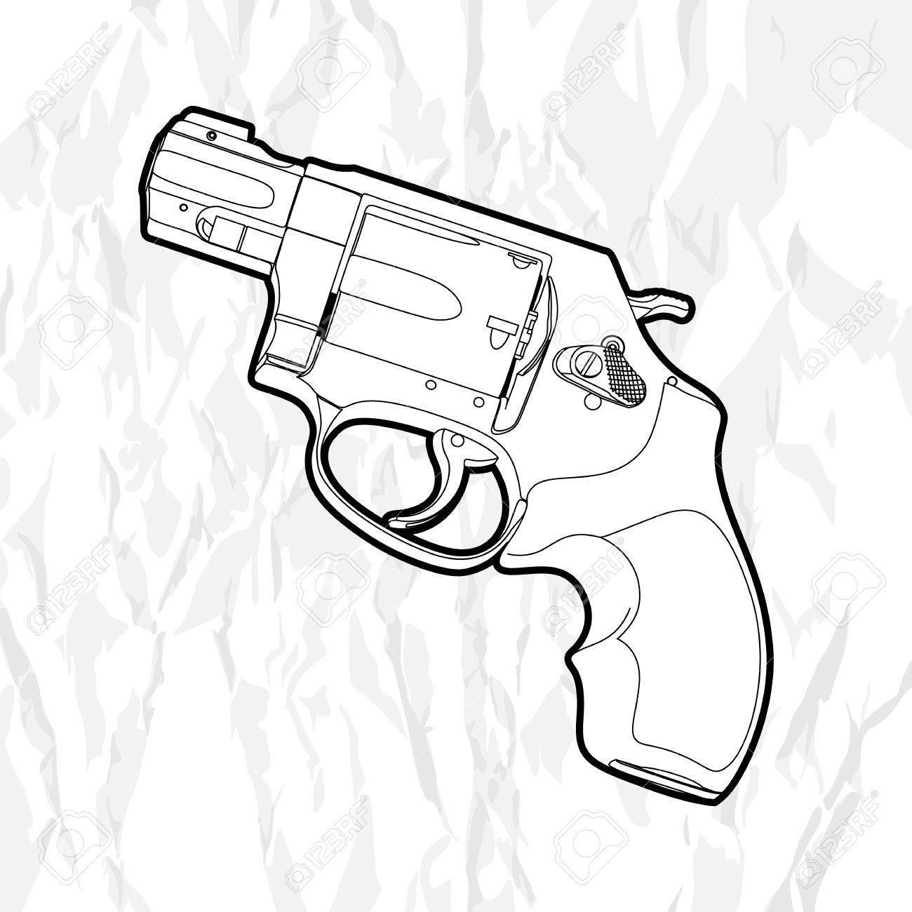 Hand Holding Gun Drawing at GetDrawings Free download