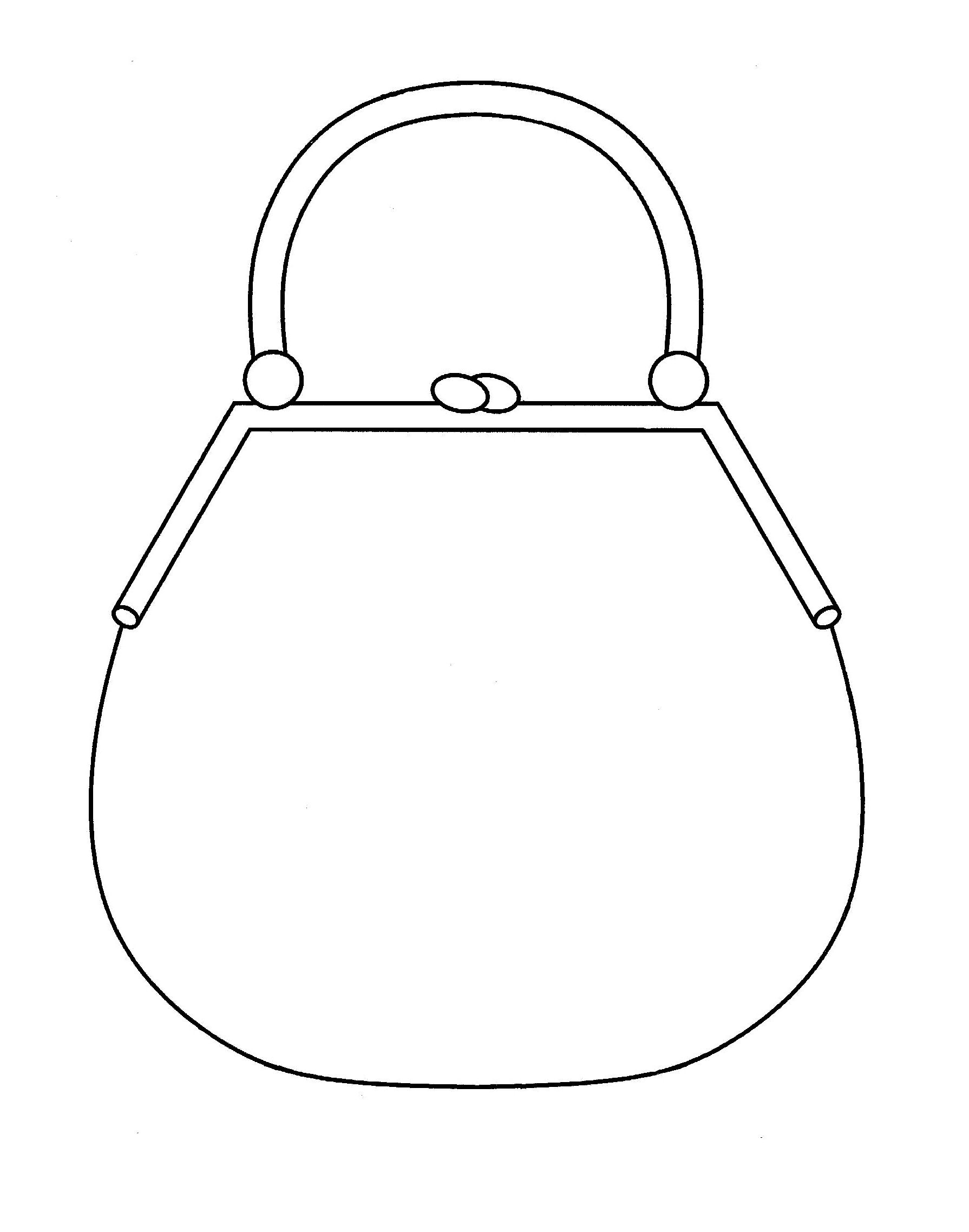 Handbag Drawing Swan Princess Stock Vector Dekorisori