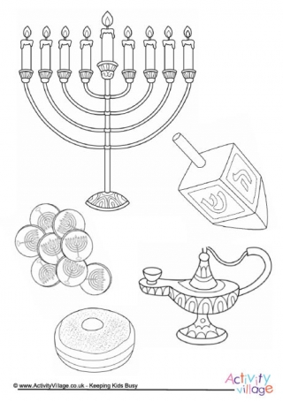 Featured image of post Cute Hanukkah Coloring Pages