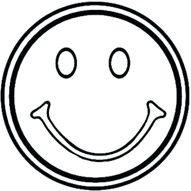 618x618 Sad Face Coloring Page Smiley Face Coloring Page Happy Face.
