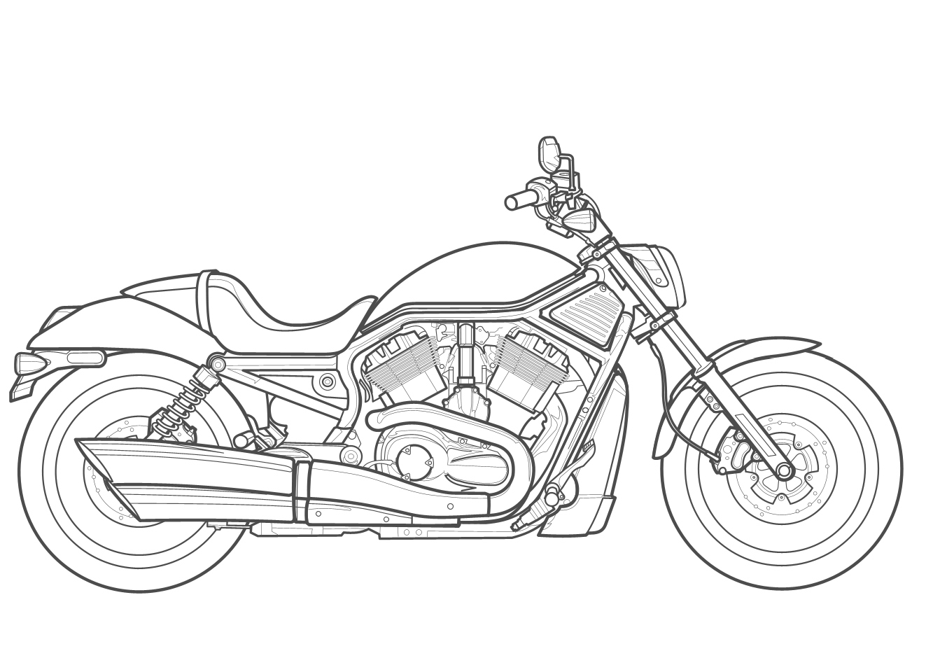 Harley Davidson Logo Drawing At Getdrawings Free Download