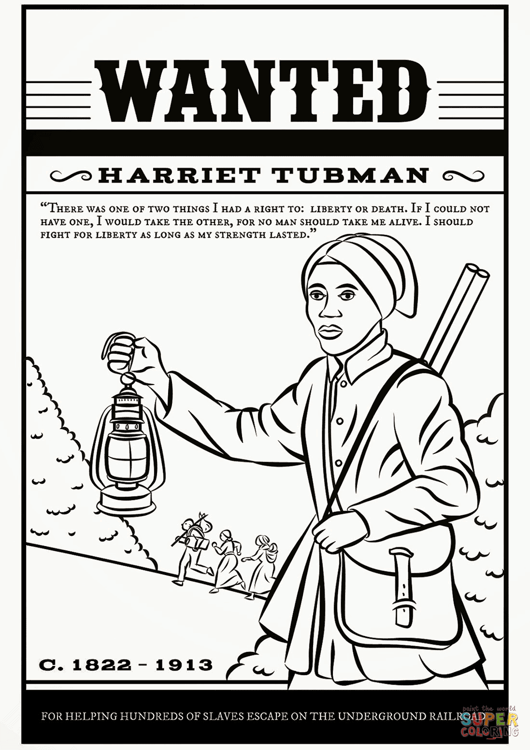 Harriet Tubman Drawing at GetDrawings | Free download
