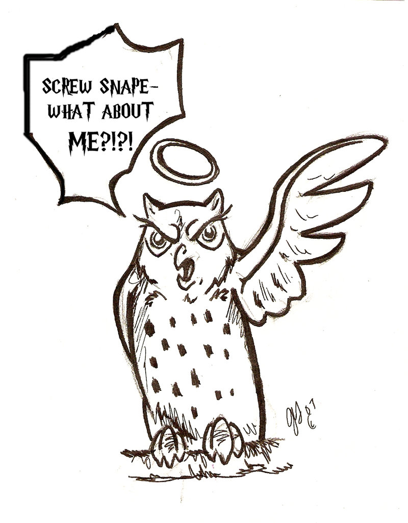 Harry Potter Hedwig Drawing at GetDrawings | Free download