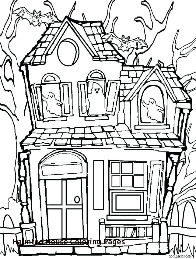 Haunted House Drawing At Getdrawings 