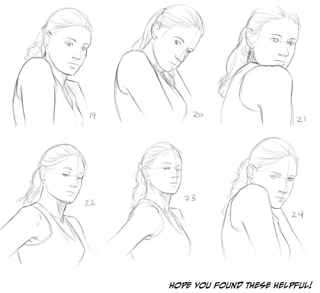 Head And Shoulders Drawing at GetDrawings | Free download