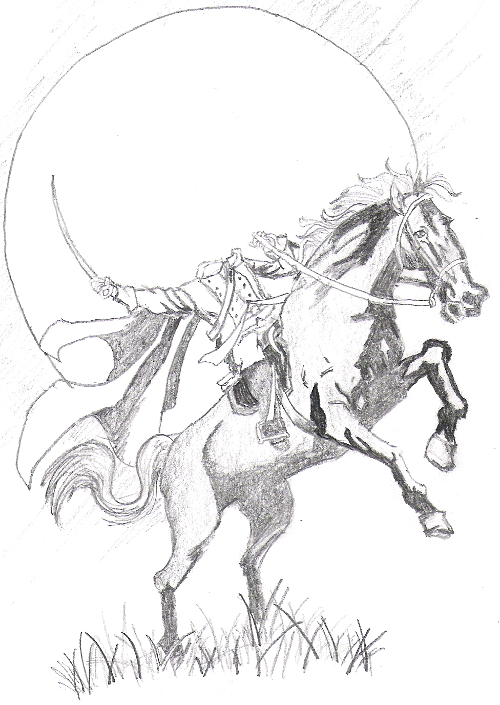 Headless Horseman Drawing at GetDrawings | Free download