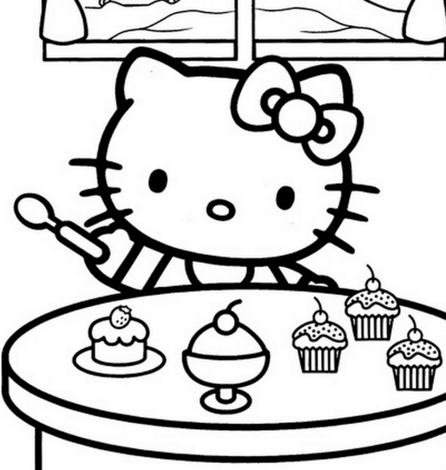 Hello Kitty Drawing at GetDrawings.com | Free for personal use Hello